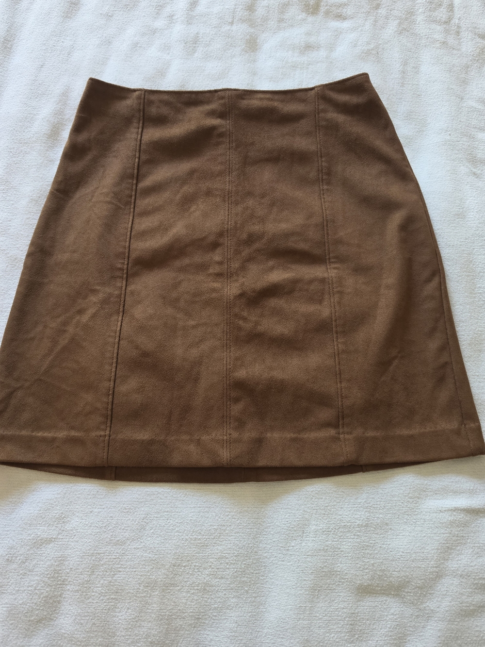 Abercrombie & Fitch Brown Mini A-Line Skirt